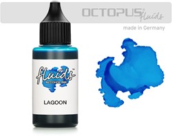 Octopus alcohol inkt lagoon - flacon 30 ml.