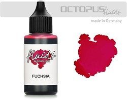 Octopus alcohol inkt fuchsia - flacon 30 ml.