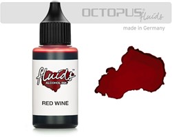 Octopus alcohol inkt red wine - flacon 30 ml.