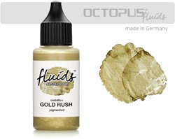 Octopus alcohol inkt gold rush - flacon 30 ml.