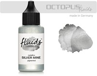 Octopus Inkt Octopus alcohol inkt silver mine - flacon 30 ml. Martin Brinkhuis