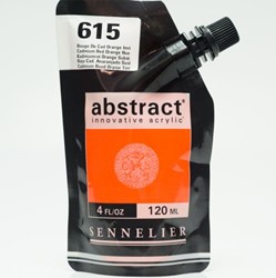 Sennelier abstract acryl cadmiumrood oranje - 120 ml.