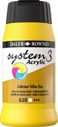 System 3 acryl cadmiumgeel imit. flacon 500 ml.
