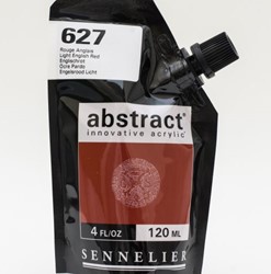 Sennelier abstract acryl engelsrood licht - 120 ml.