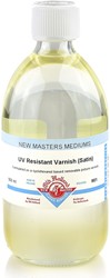 New masters acryl vernis met UV filter mat - flacon 500 ml.