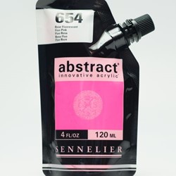 Sennelier abstract acryl fluor rose - 120 ml.