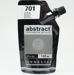 Sennelier abstract acryl neutraalgrijs - 120 ml.