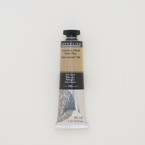 Sennelier extra fijne olieverf serie 1 - warmgrijs - tube 40 ml.