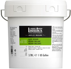 Liquitex glanzend acrylmedium - emmer 3.87 liter