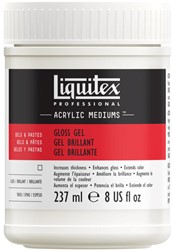 Liquitex acrylic gelmedium glans - flacon 237 ml.