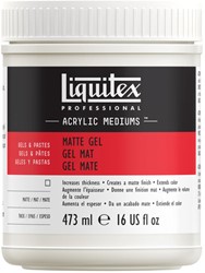 Liquitex mat gel medium - flacon 473 ml