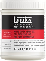 Liquitex mat super heavy gel - flacon 473 ml