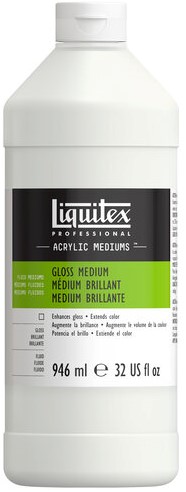 Liquitex glanzend acrylmedium  - flacon 946 ml.