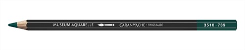 Caran d'ache museum aquarelpotlood dark sap green