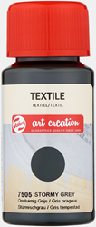 Art Creation textielverf grijs - flacon 50 ml.