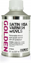 Golden M.S.A. Varnish met anti- U.V. filter zijdeglans - 236 ml.