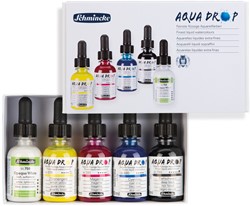 Schmincke aqua drop set 5 x 30 ml.  - per stuk