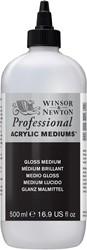 WN artists acrylmedium glanzend  - flacon 500 ml.