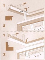 Set 6 spielatplaten 7 cm. universeel en buigzaam met schroef-3