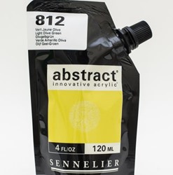 Sennelier abstract acryl olijf geelgroen - 120 ml.
