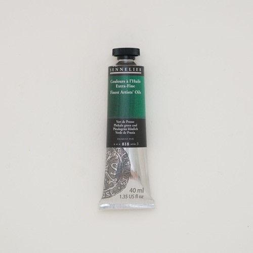 Sennelier extra fijne olieverf serie 3 - phtalogroen koud - tube 40 ml.
