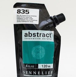 Sennelier abstract acryl kobaltgroen donker - 120 ml.