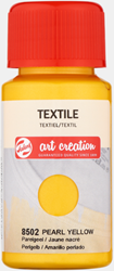 Art Creation textielverf parelgeel - flacon 50 ml.