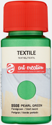 Art Creation textielverf parelgroen - flacon 50 ml.