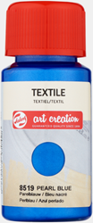 Art Creation textielverf parel blauw - flacon 50 ml.