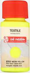 Art Creation textielverf neon geel - flacon 50 ml.