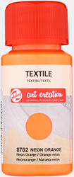 Art Creation textielverf neon oranje - flacon 50 ml.