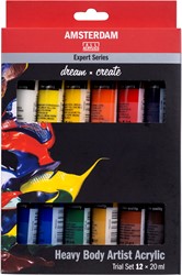 Amsterdam expert acryl set 12 x 20 ml.