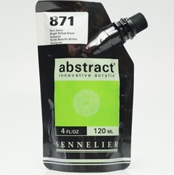 Sennelier abstract acryl geelgroen - 120 ml.
