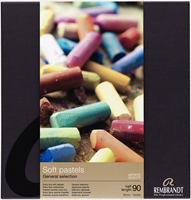 Rembrandt set met 90 HALVE pastels-2
