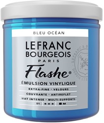 Flashe vinylverf - bleu ocean - flacon 125 ml