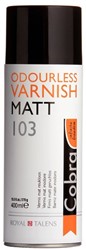 Cobra vernis mat - spuitbus 400 ml.