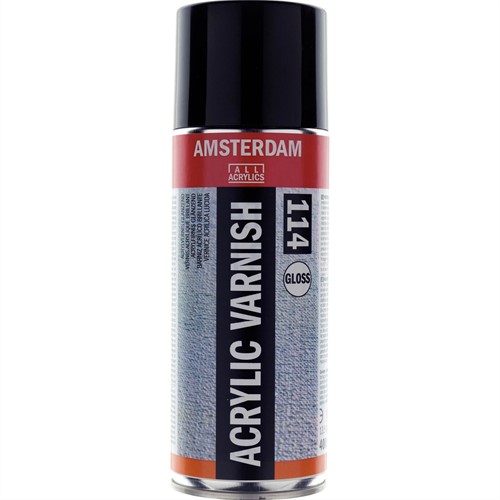 Amsterdam acrylvernis glans - spuitbus 400 ml. van 22.50 voor 12.50