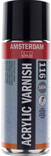 Amsterdam acrylvernis zijdeglans - spuitbus 400 ml. van 22.50 voor 12.50