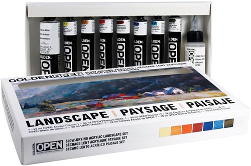Golden open acrylic - set landschapkleuren