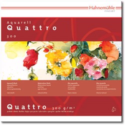 Hahnemühle quattro britannia aquarelbloks 300 grs.