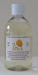 Zest-it acrylic brush cleaner - flacon 500 ml.