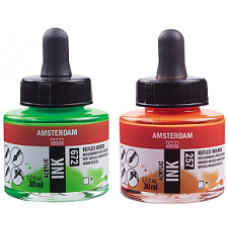 Amsterdam acryl inkt - kleuren