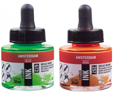 Amsterdam acryl inkt - kleuren