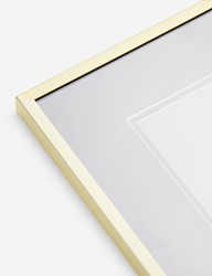 MB Aluminium wissellijst mat goud - 70 x 100 cm . - per stuk
