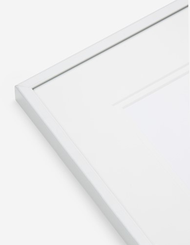 MB Aluminium wissellijst wit - 40 x 50 cm. - per stuk