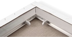 Schilderdoeken op aluminium frame