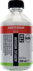 Amsterdam acrylmedium glans - flacon 250 ml. 