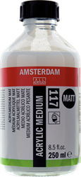 Amsterdam acrylmedium mat - flacon 250 ml. 