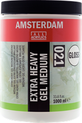 Amsterdam EXTRA heavy gelmedium glans - pot 1000 ml.
