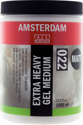Amsterdam EXTRA heavy gelmedium mat - pot 250 ml.